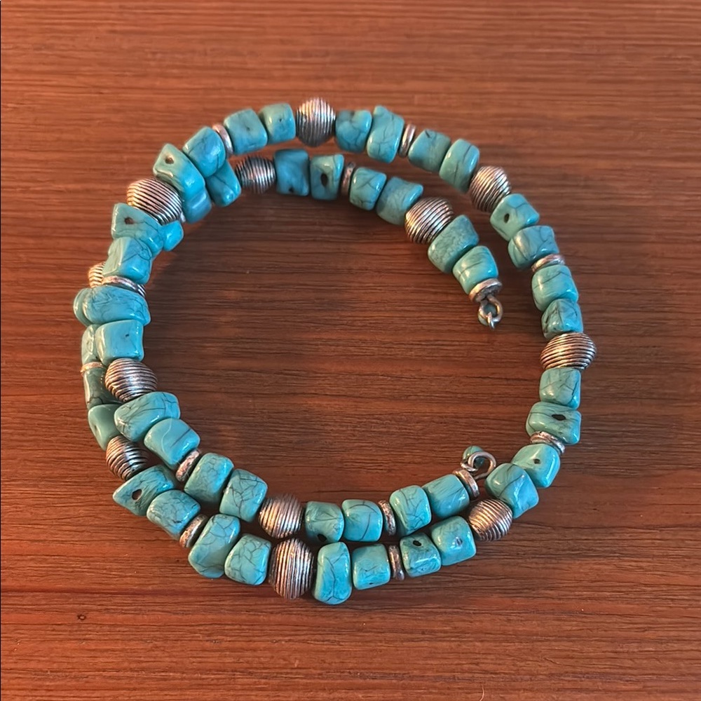 Turquoise Beaded Bracelet